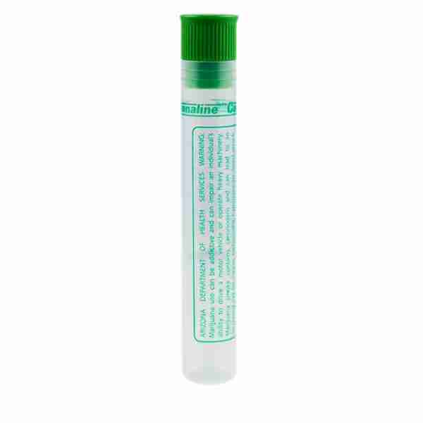 Short (99mm) Green WA Medical Code Pre-Roll Tubes - Green Lid