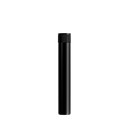 Short Solid Black (99mm) Pre-Roll Tubes - Black Lid